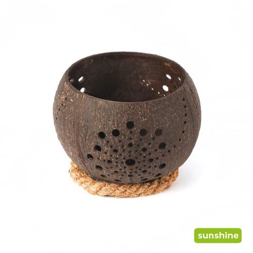 Coconut candle holder - Image 2